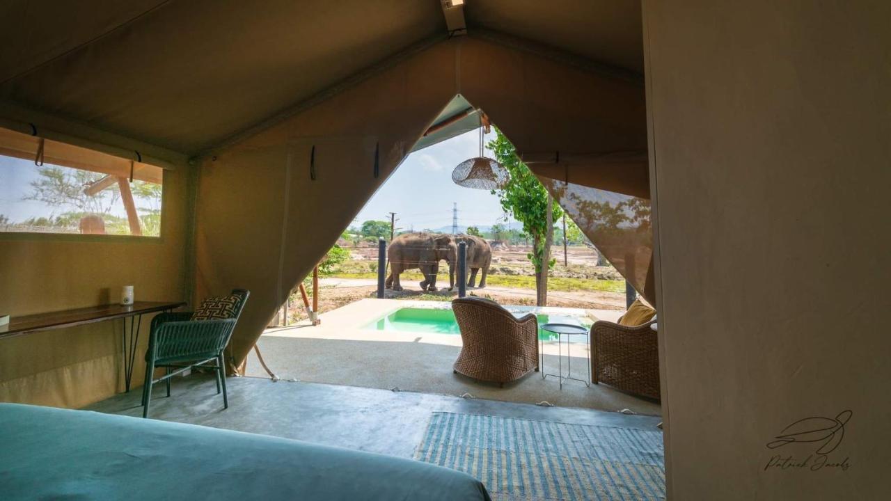 Elephant View Camp Ban Huai Thawai Exterior foto